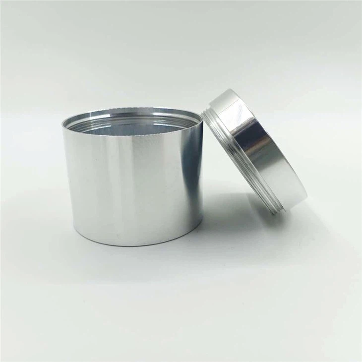 50g Screw Metal Containers Aluminum Jar With Lids