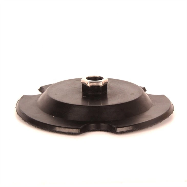 Triangle 5 Inch Hook Loop Backing Plate For RO Buffer